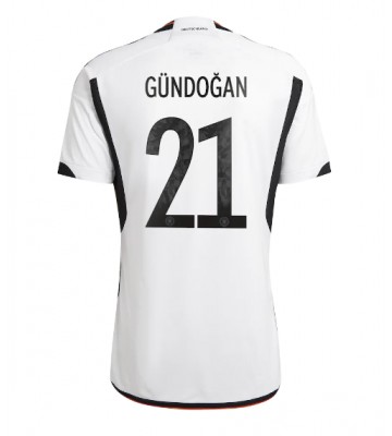 Lacne Muži Futbalové dres Nemecko Ilkay Gundogan #21 MS 2022 Krátky Rukáv - Domáci